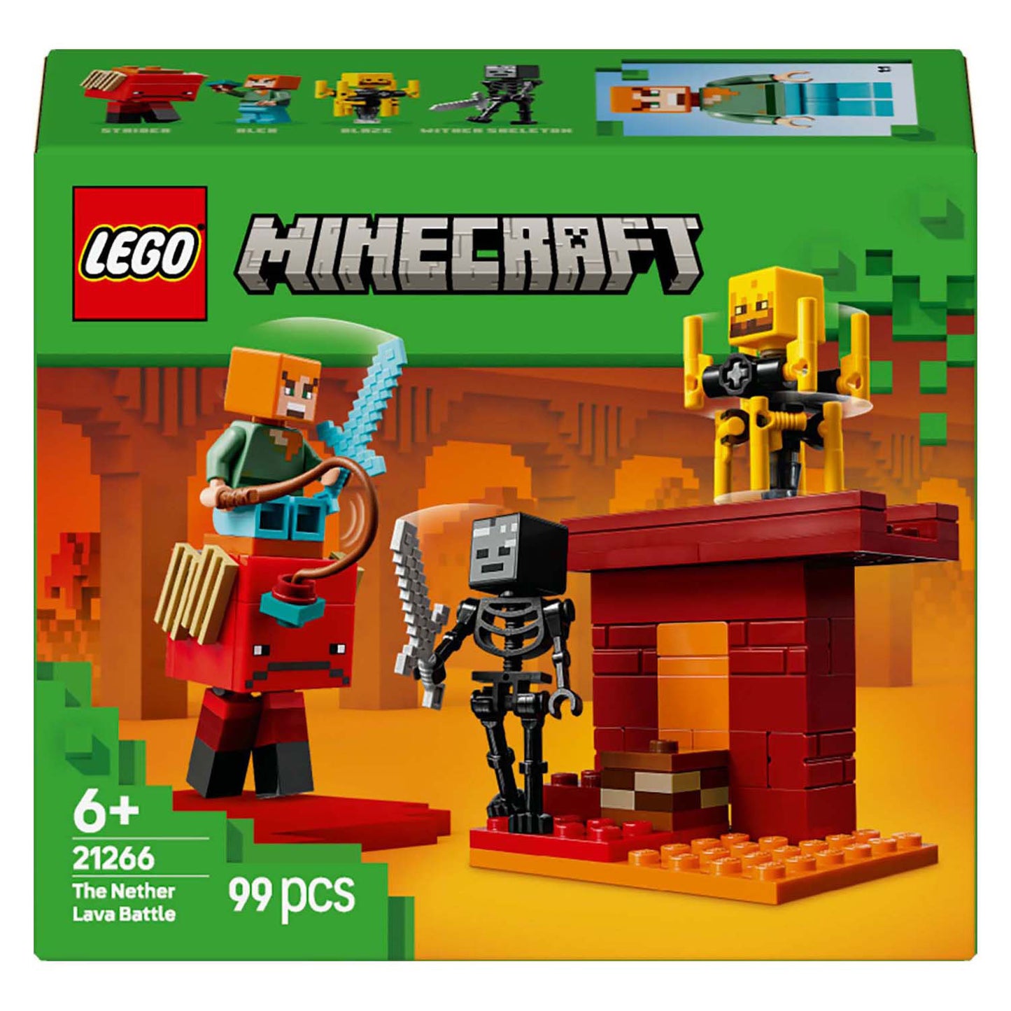 LEGO LEGO MINECRAFT 21266 LA LAVA CONDIVA EN LA NETER