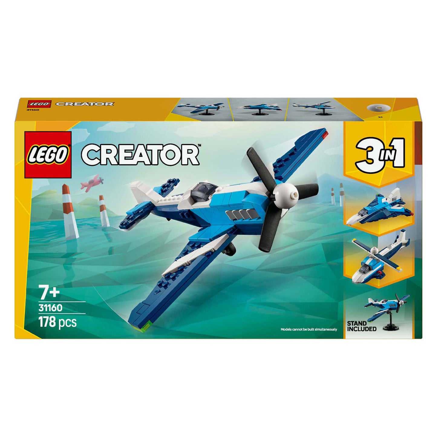 LEGO LEGO Creador 31160 Aviación: avión de carreras