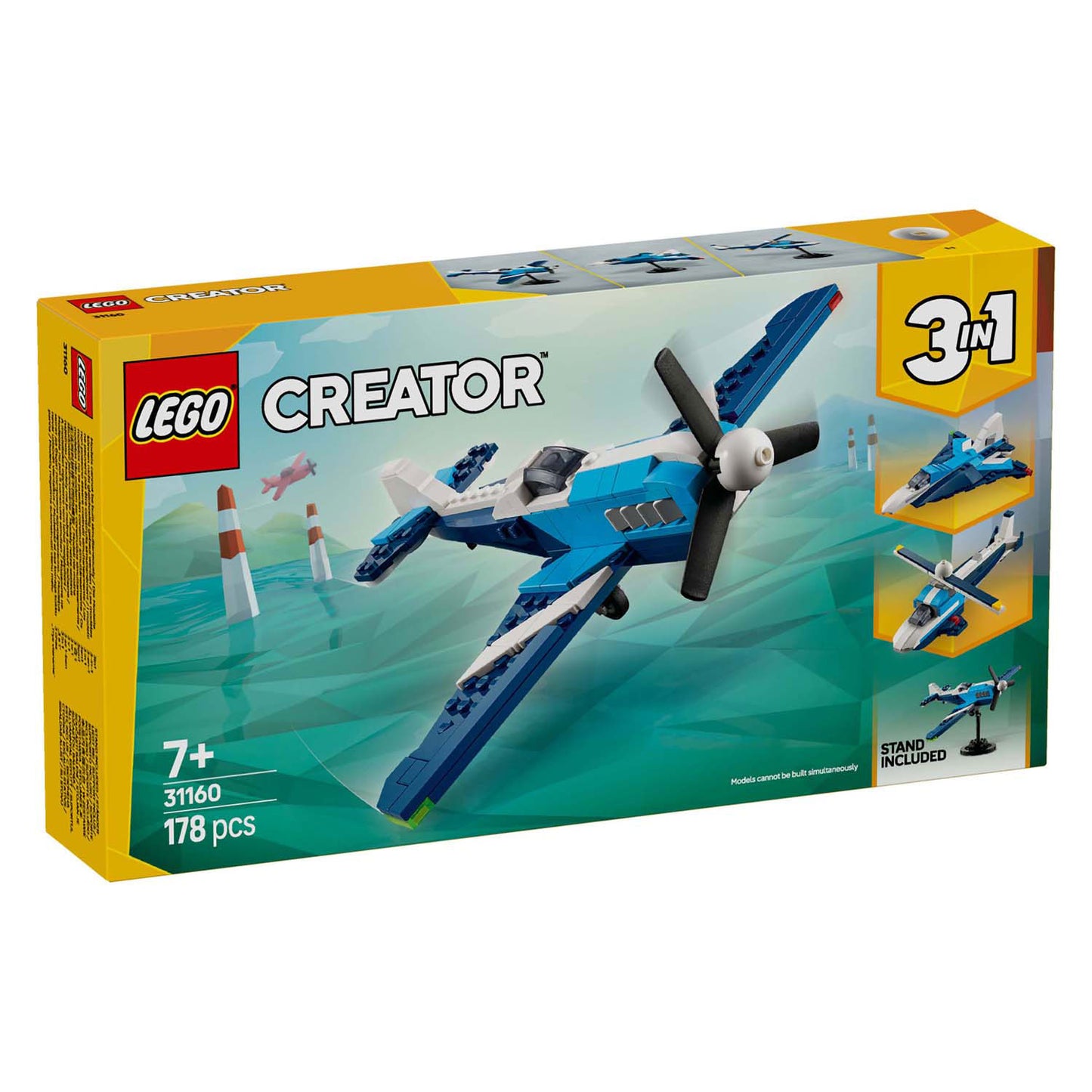 Creatore Lego Lego 31160 Aviazione: aereo da corsa