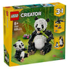 LEGO LEGO Creador 31165 Animales salvajes: familia Panda