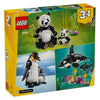 LEGO LEGO Creador 31165 Animales salvajes: familia Panda