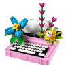 LEGO LEGO Creador 31169 Typemachine con flores