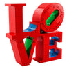 Lego art love woonaccessoire decoratie bouwpakket voor volwassenen, valentijnscadeau - 31214