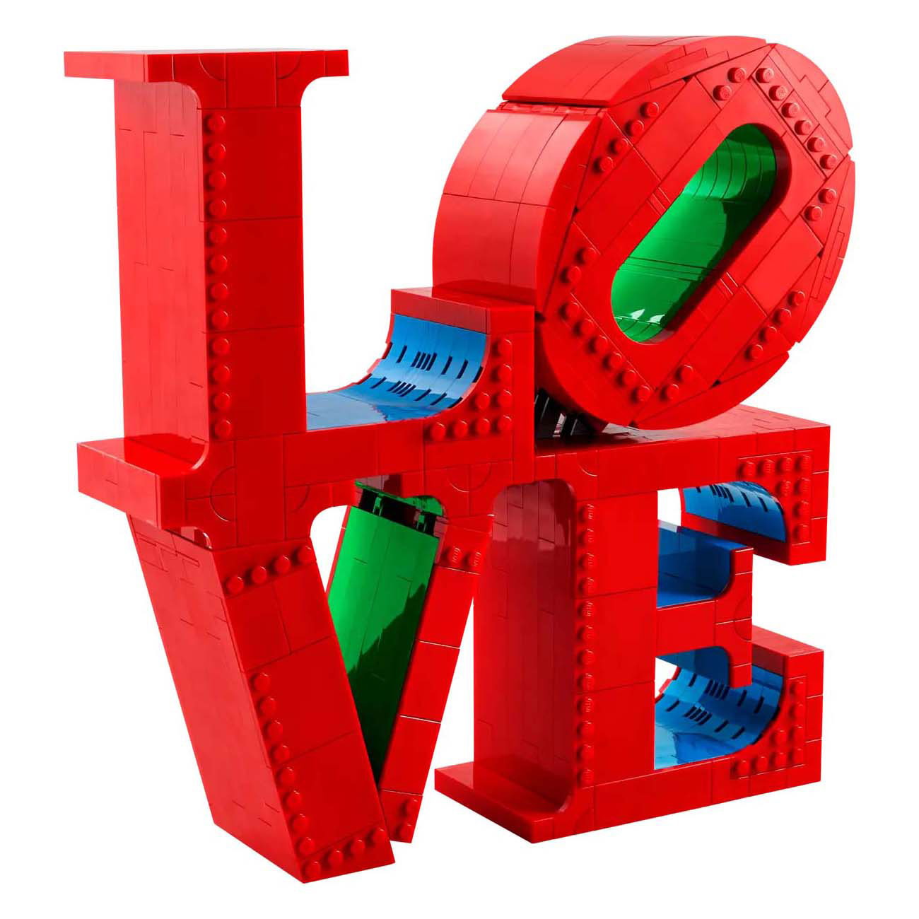Lego art love woonaccessoire decoratie bouwpakket voor volwassenen, valentijnscadeau - 31214