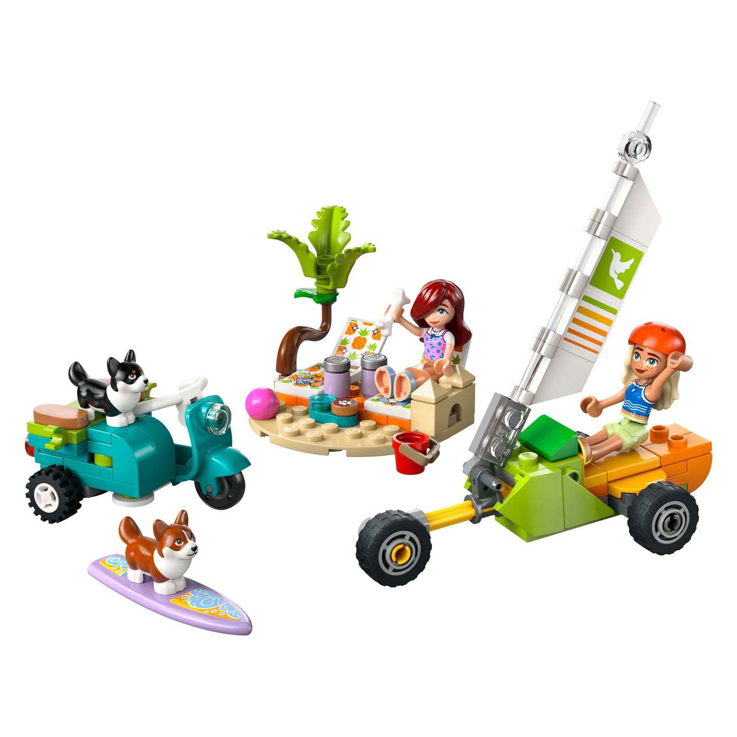 Lego Lego Friends 42641 Surfing Scooter Pleasure with the Dogs