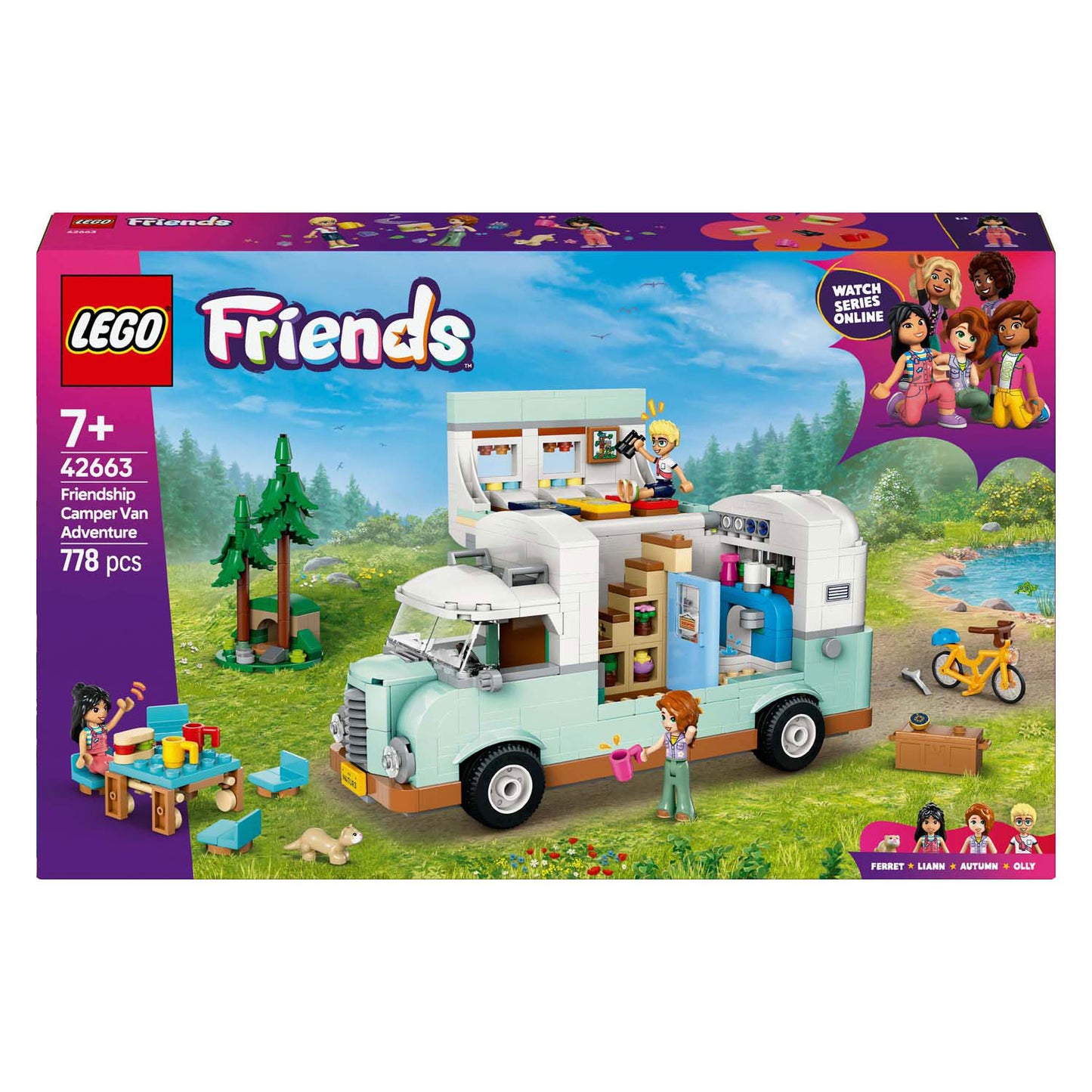 Lego Lego Friends 42663 Camper Adventure with Friends