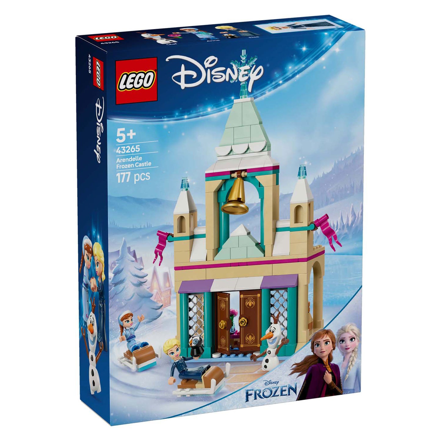 Lego lego prinses 43265 frozen kasteel van arendelle