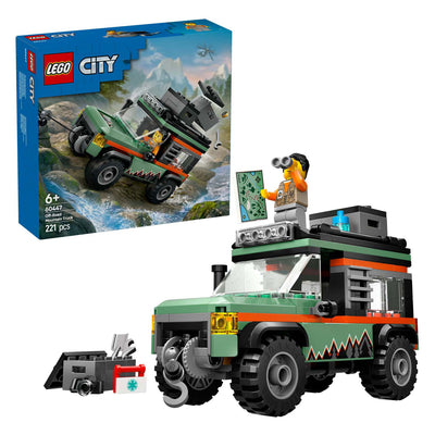 LEGO LEGO CITY 60447 4x4 SUV para en las montañas