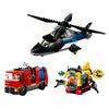 LEGO LEGO CITY 60462 helicóptero, camión de bomberos y remezcla de submire