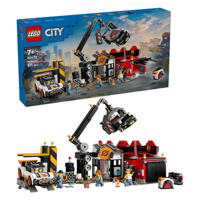 LEGO LEGO CITY 60472 Schrooper con autos