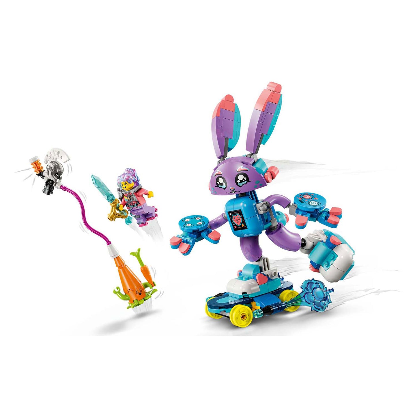 LEGO LEGO Dreamzzz 71490 Izzie and Bunchurro the gaming rabbit