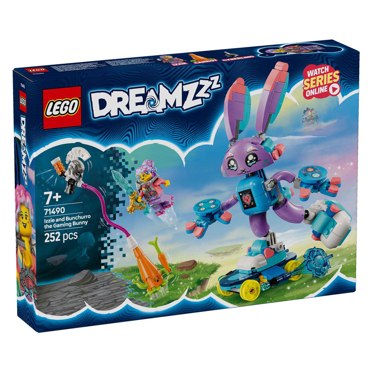 LEGO LEGO Dreamzzz 71490 Izzie and Bunchurro the gaming rabbit