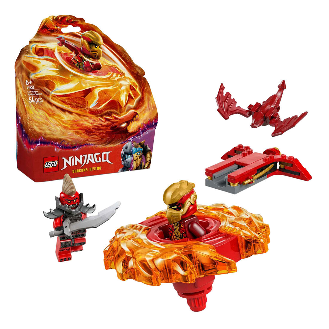 LEGO LEGO NINJAGO 71823 KAI's Spinjitzu Dragon Spinner