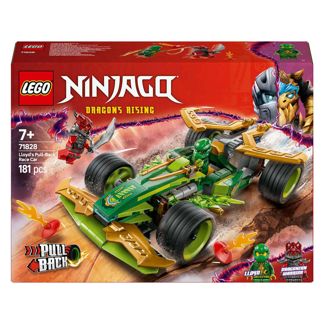 Lego Lego Ninjago 71828 Lloyds Pull-Back Racing Car
