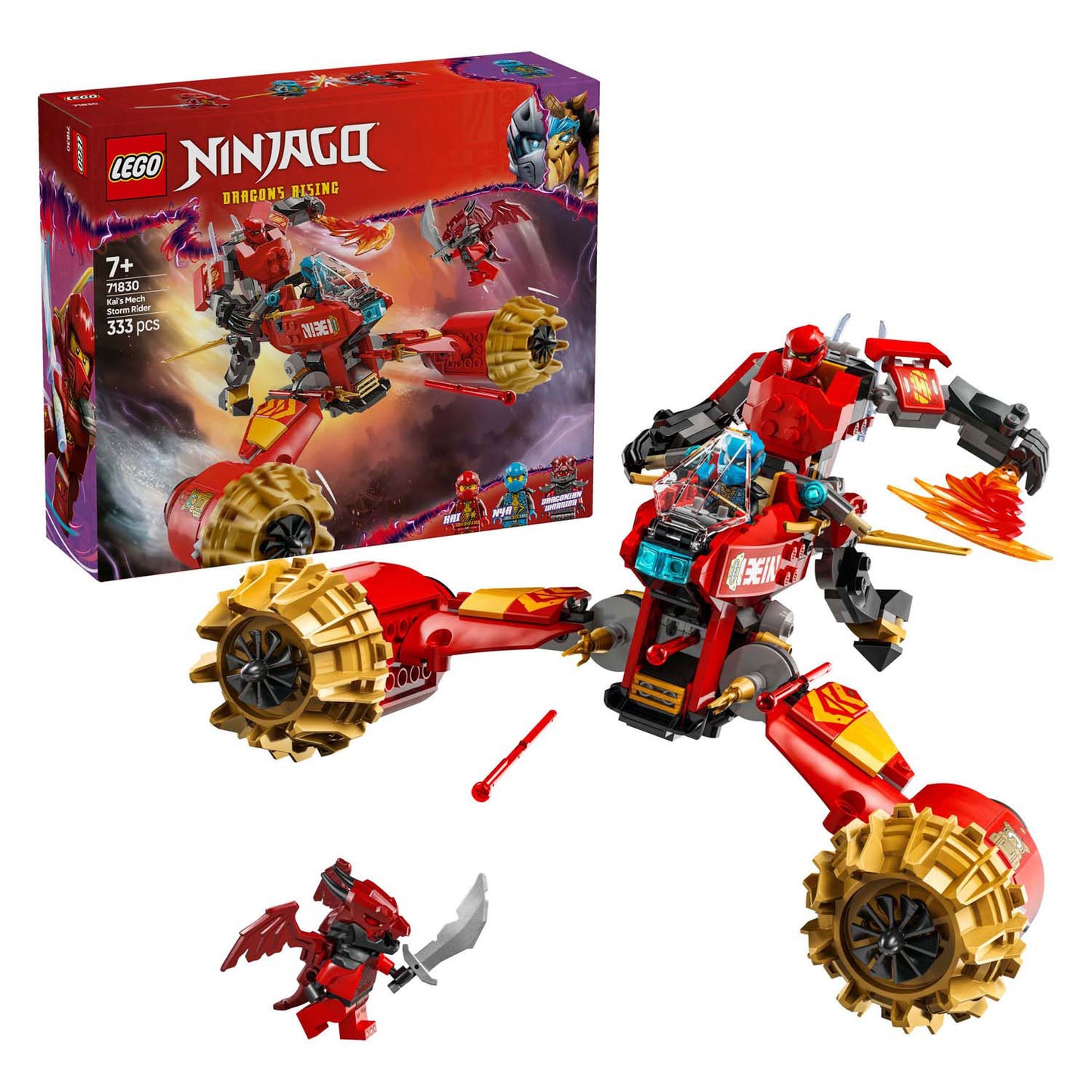 Lego Lego Ninjago 71830 Kai's Mechstorm Vulue