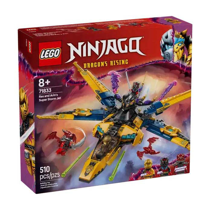 LEGO LEGO NINJAGO 71833 Ras y Arins Superstormplaat