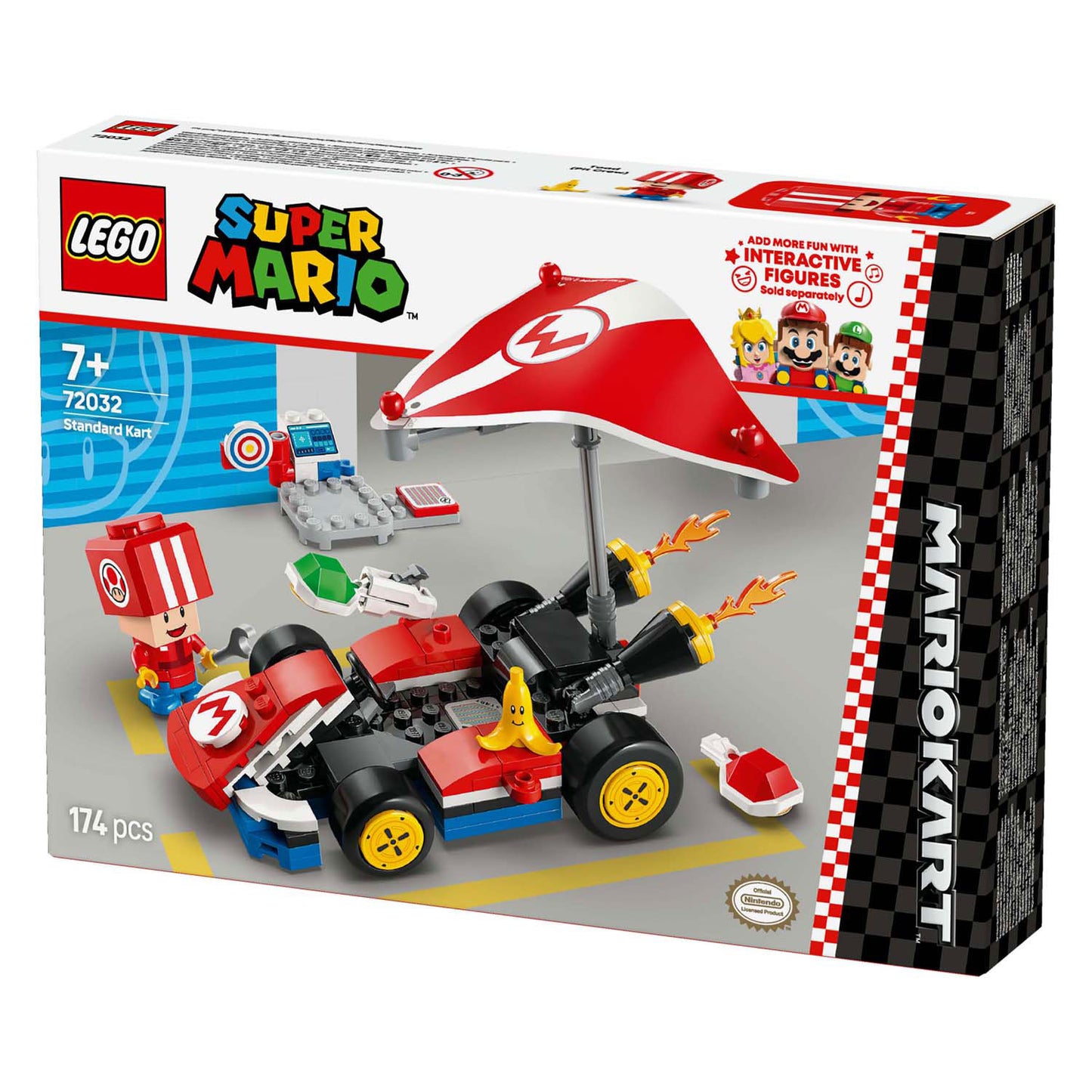 LEGO LEGO Super Mario 72032 Mario Kart Stanaard Kart