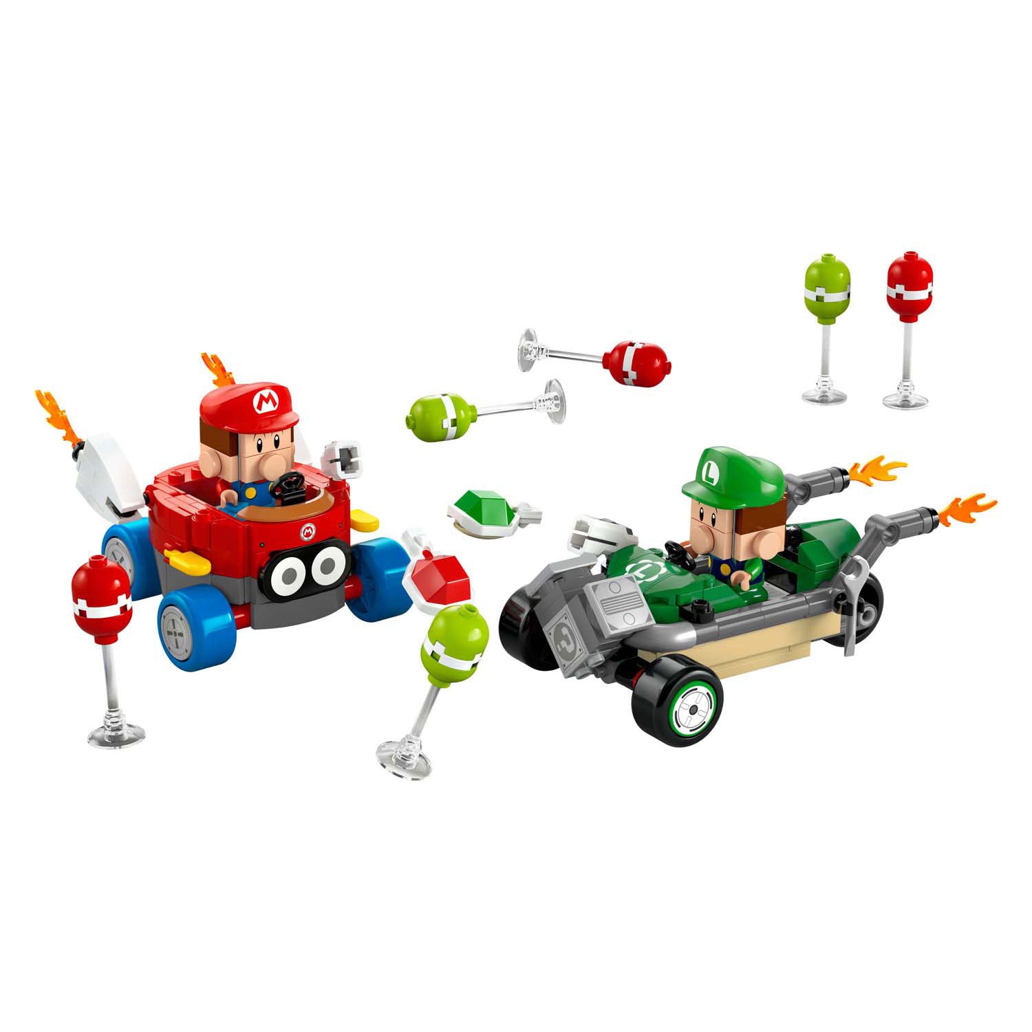 LEGO LEGO Super Mario 72034 Mario Kart Baby Mario vs. Bebé luigi