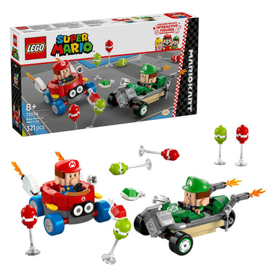 LEGO LEGO Super Mario 72034 Mario Kart Baby Mario vs. Baby Luigi