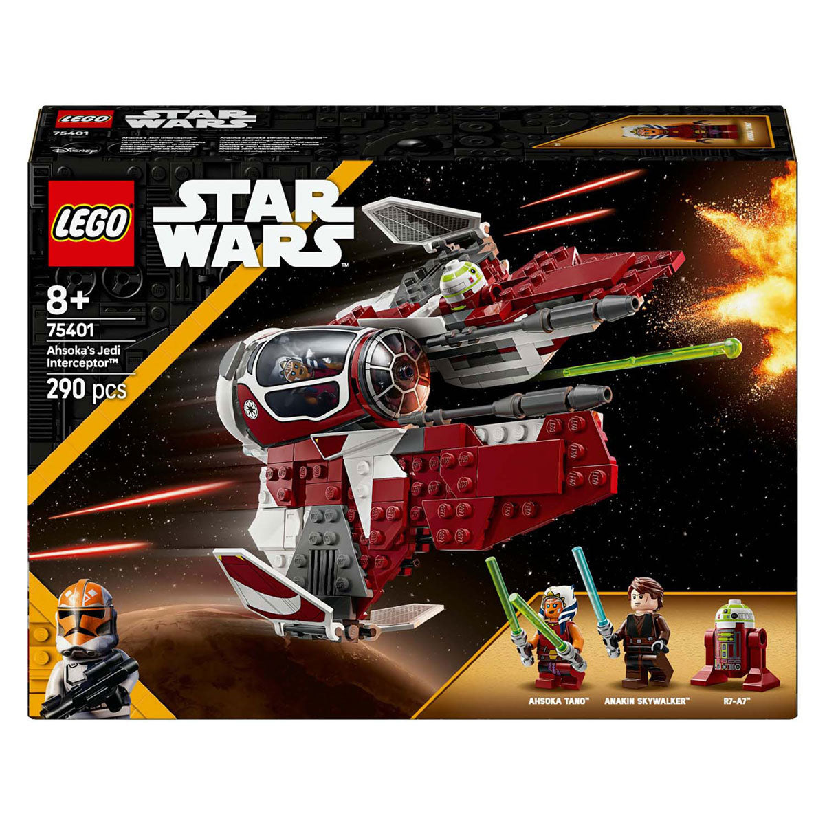 Lego LEGO Star Wars 75401 Interceptor Jedi de Ahsoka