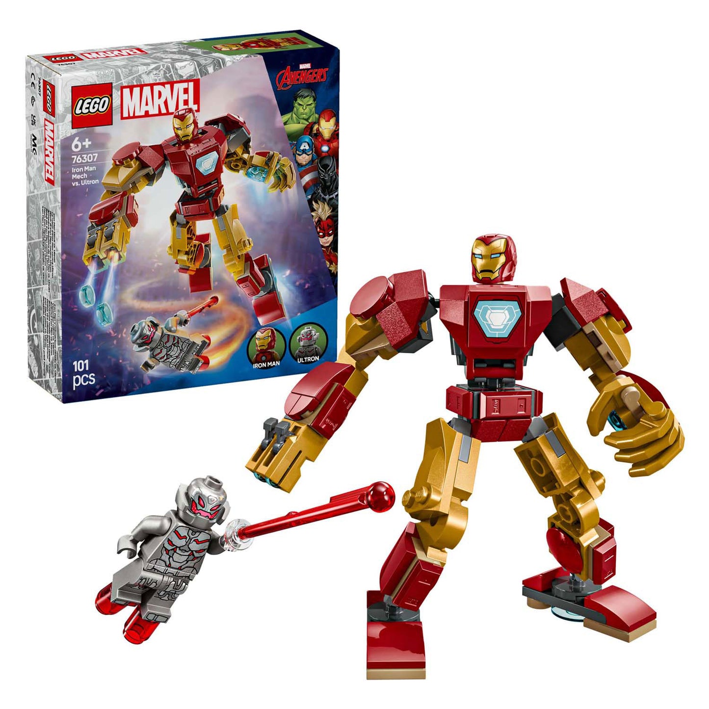 LEGO LEGO Super Heroes 76307 Iron Man Mecha vs. ultron