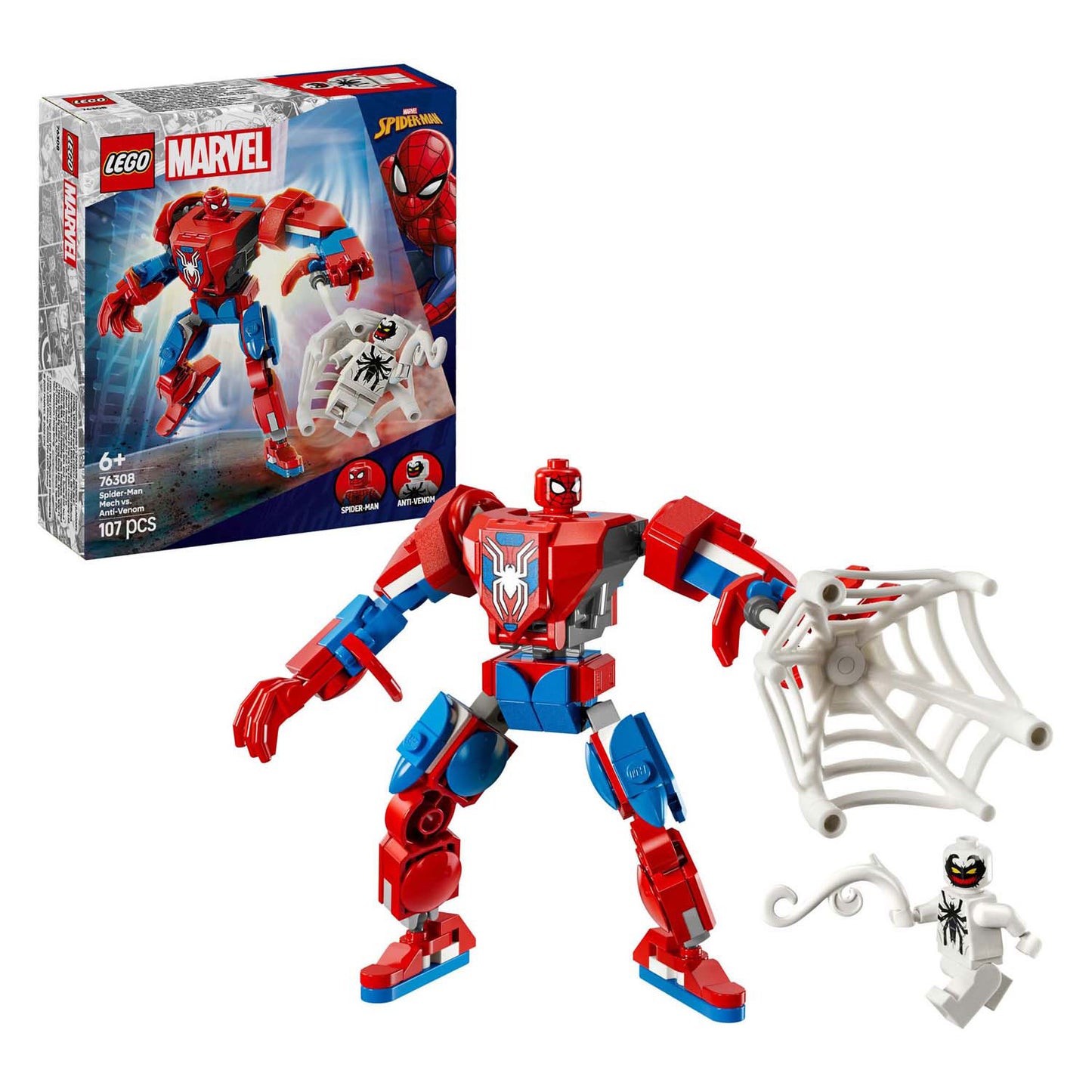 LEGO LEGO Super Heroes 76308 Spider-Man Mecha vs. anti-VOM