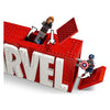 Logo e minifigure Lego Lego Super Heroes