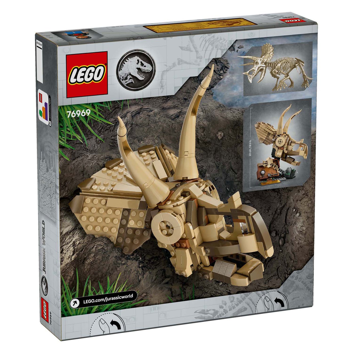 LEGO LEGO Jurassic World 76969 Fossili Dinosaurus: programma Triceratops