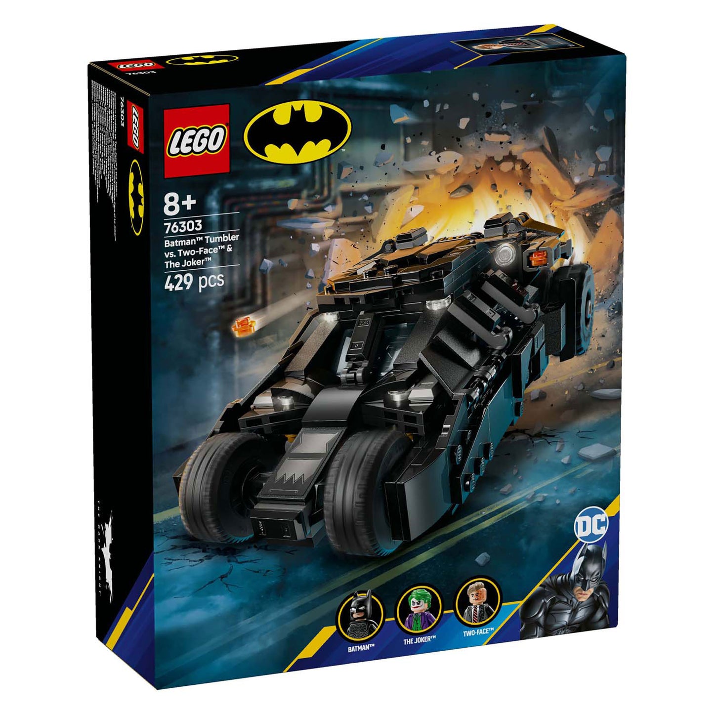 LEGO DC 76303 Batman Tumbler vs. Two-Face and The Joker