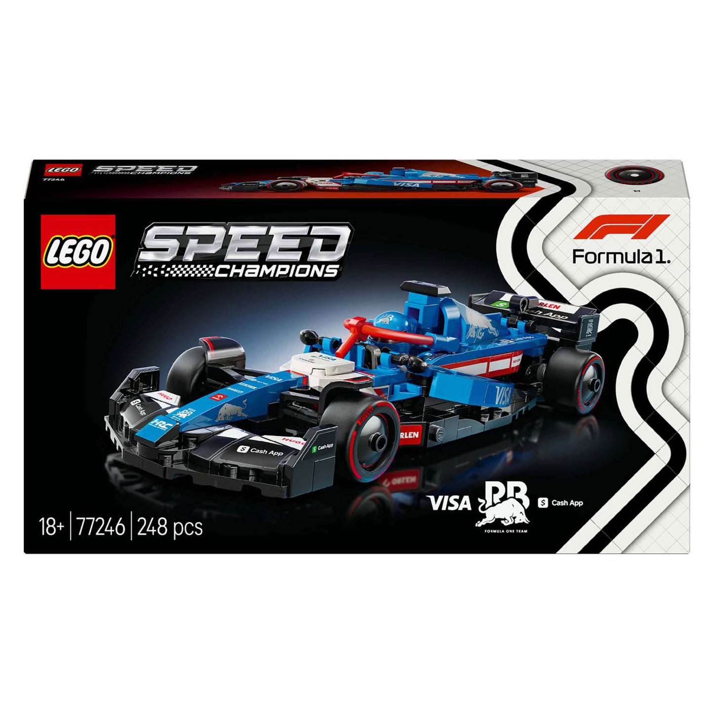 Lego Speed ​​Champions Visa Cash App RB VCARB 01 - 77246