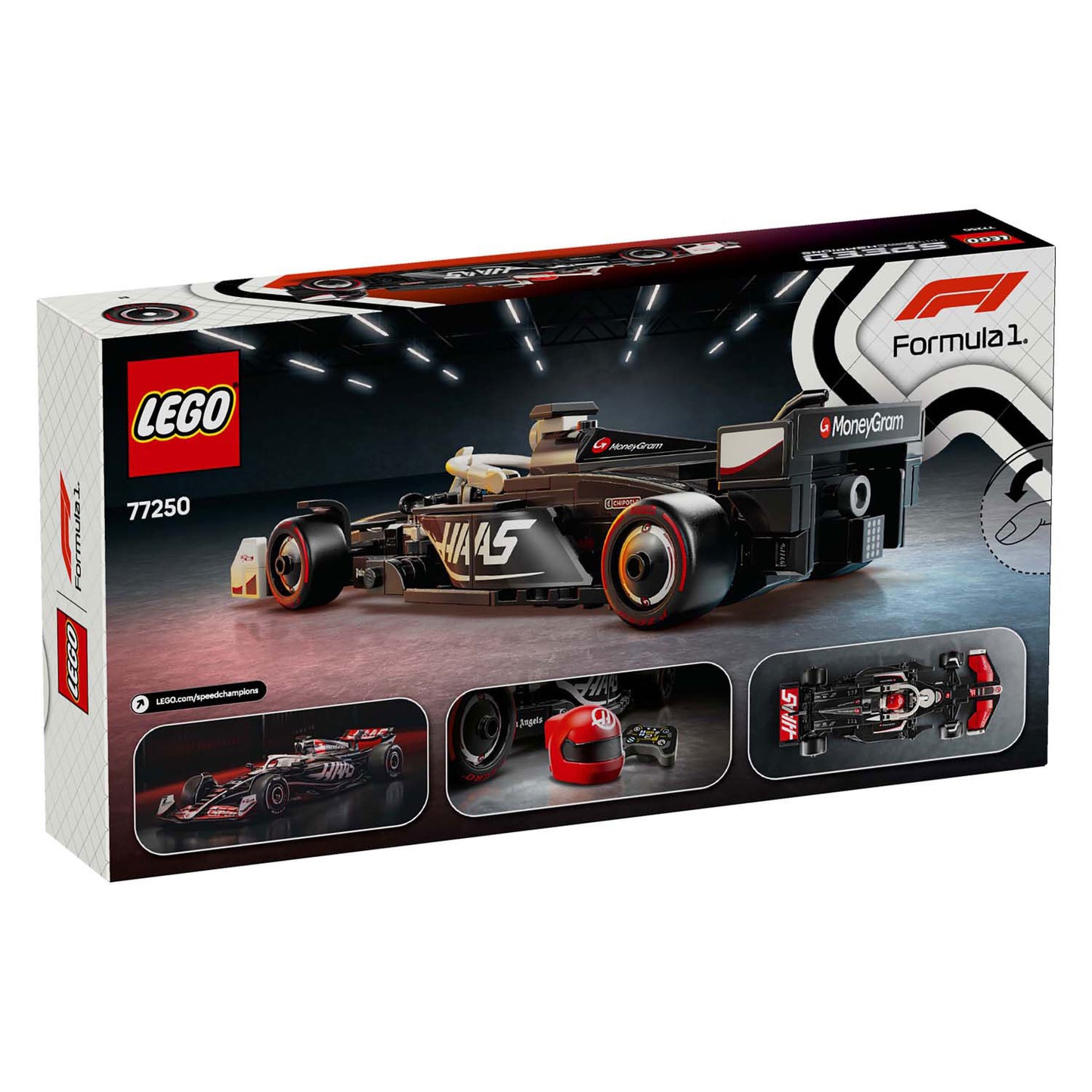 LEGO Speed ​​Champions 77250 MoneyGram Haas F1 Team VF-24 Racing Car
