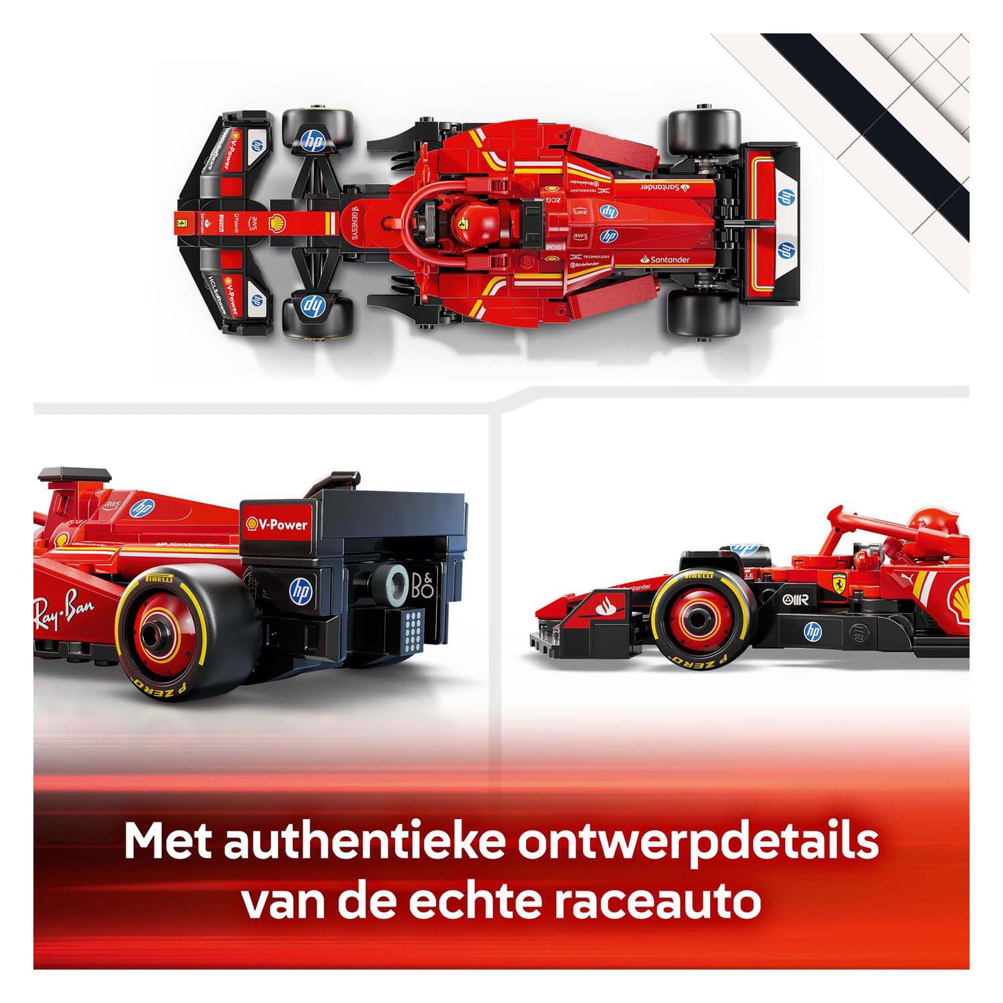 LEGO Speed ​​Champions 77242 Ferrari SF-24 F1 Racing Car