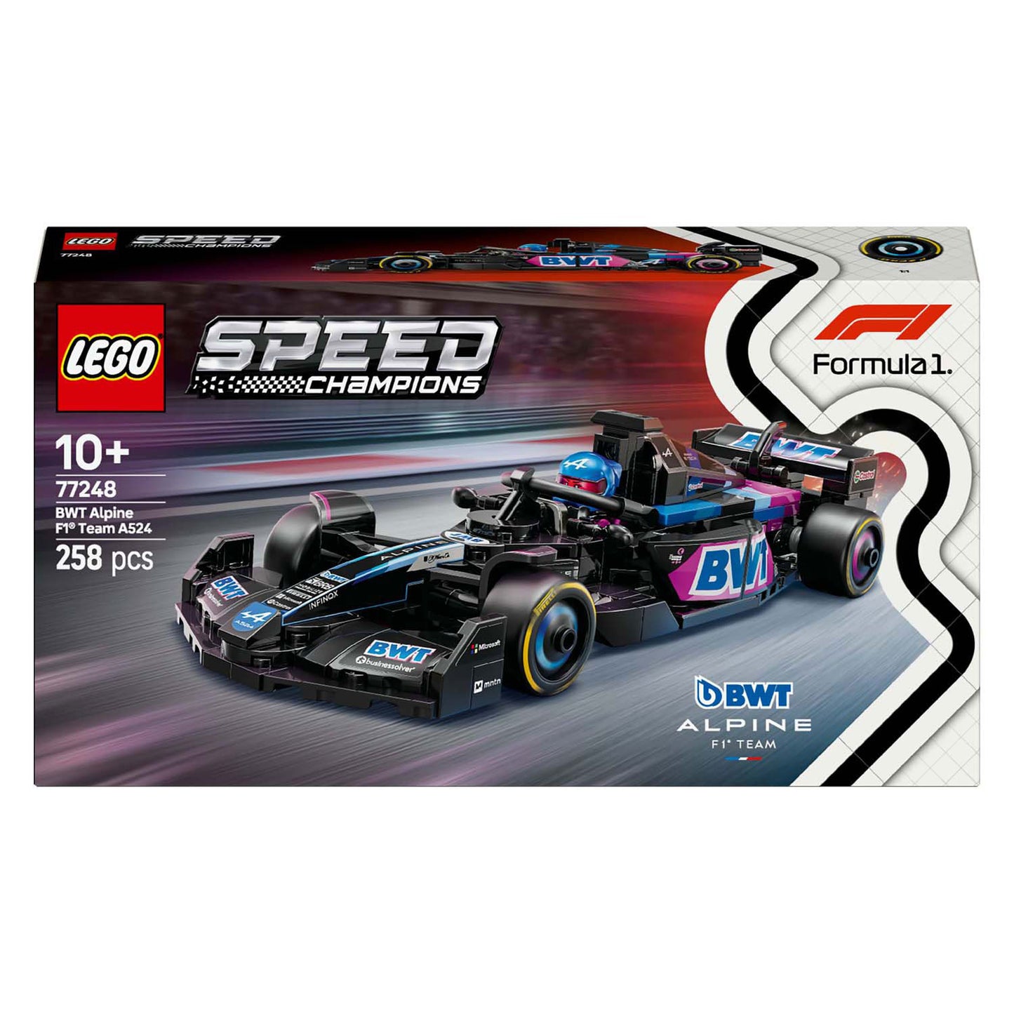 Lego speed champions 77248 bwt alpine f1 team a524 racewagen