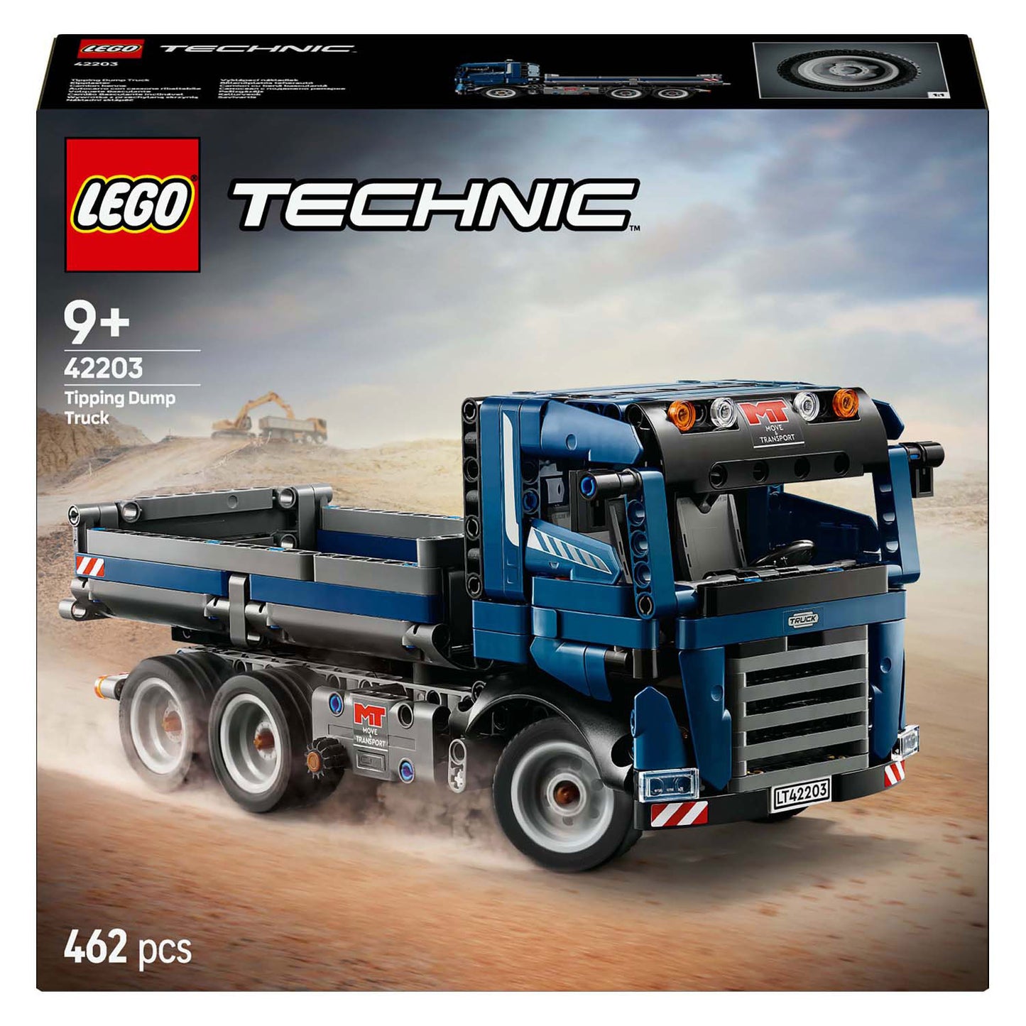 Camion Lego Technic 42203 con funzione di inclinazione
