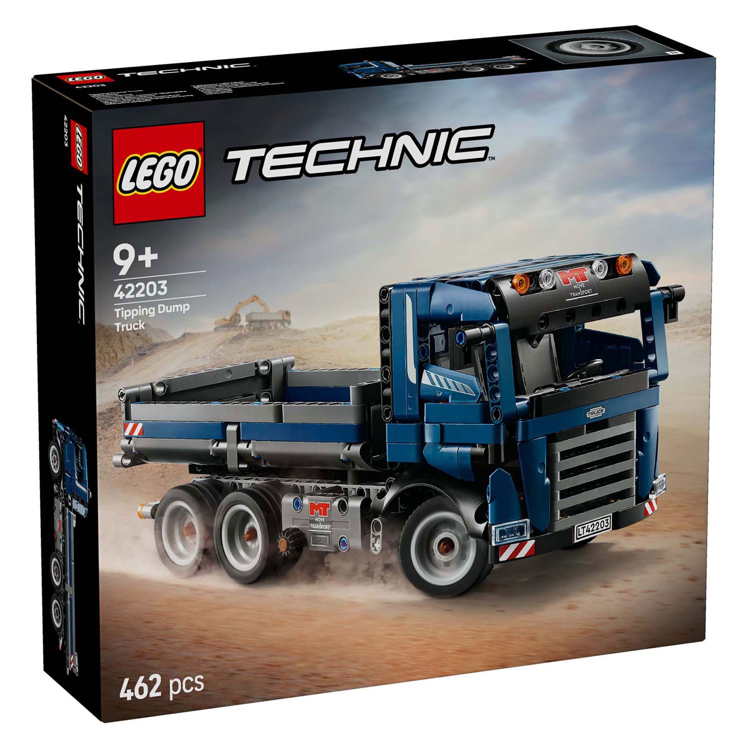 LEGO Technic 42203 Truck con función de inclinación