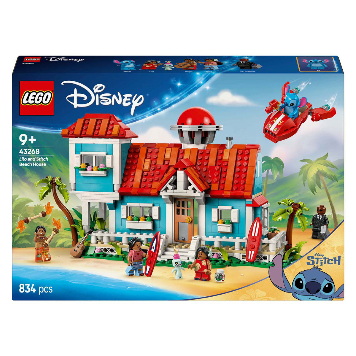 LEGO Disney 43268 Lilo y Stitch Strandhuis