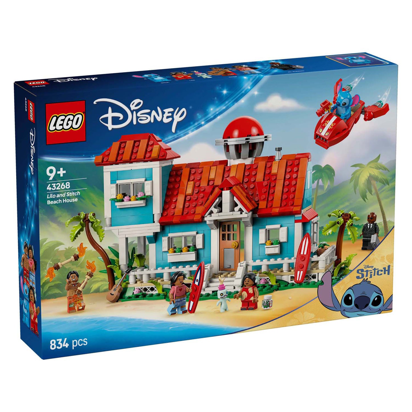 LEGO Disney 43268 Lilo y Stitch Strandhuis