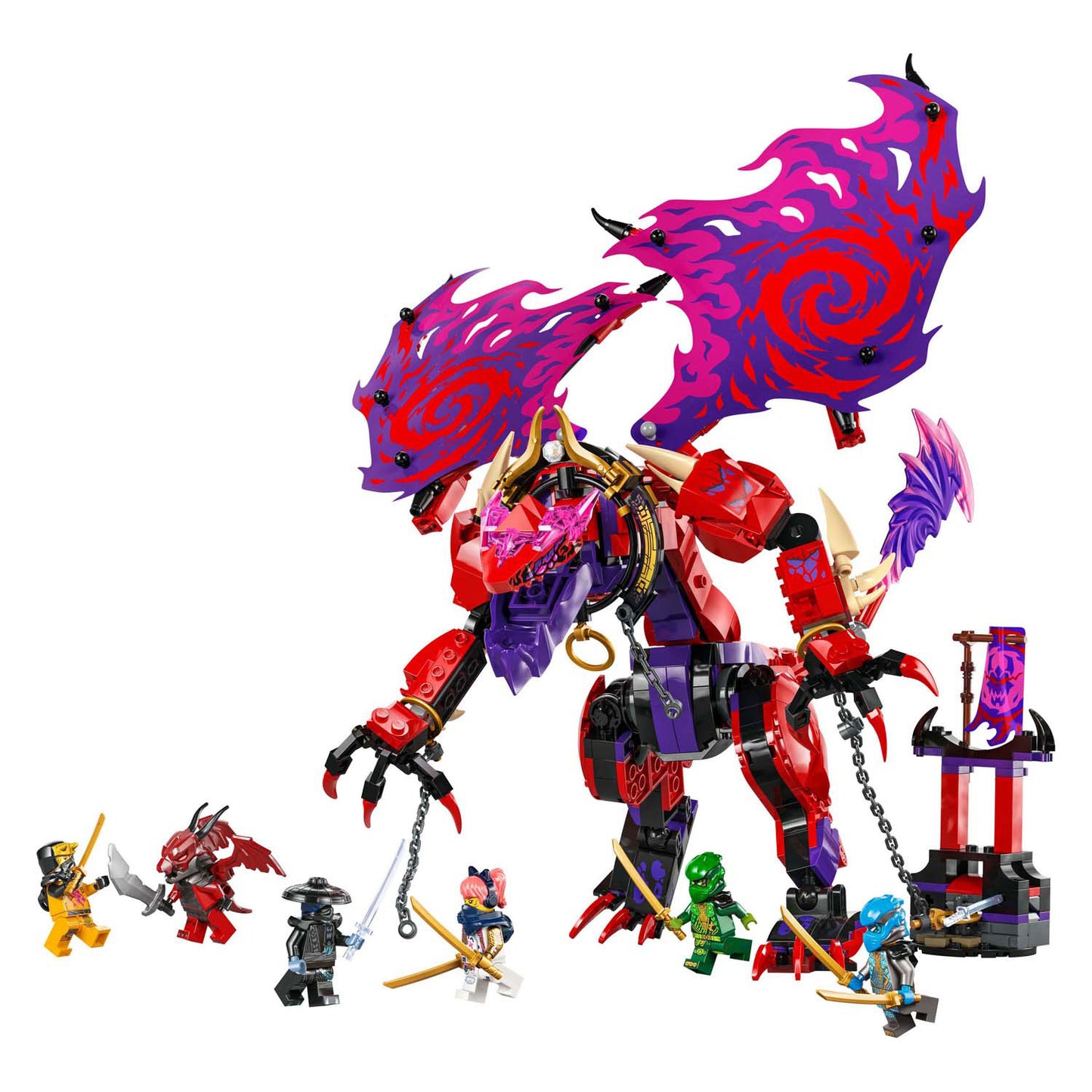 LEGO 71832 Ninjago Lightningtand Dragon dal caos