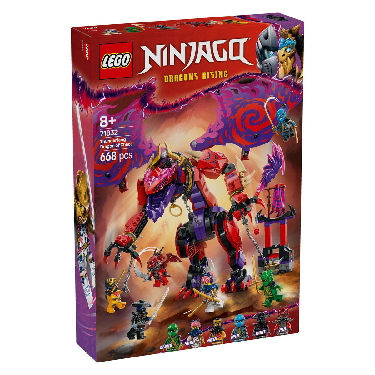 LEGO 71832 Ninjago Lightningtand Dragon dal caos