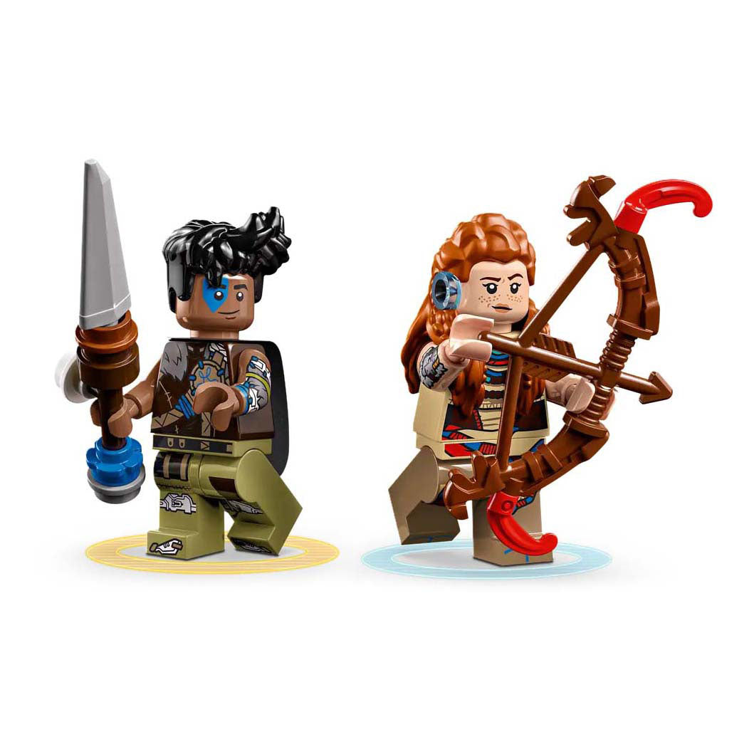 LEGO Horizon 77037 Aloy e Varl vs. Shell-Walker e Sawtooth
