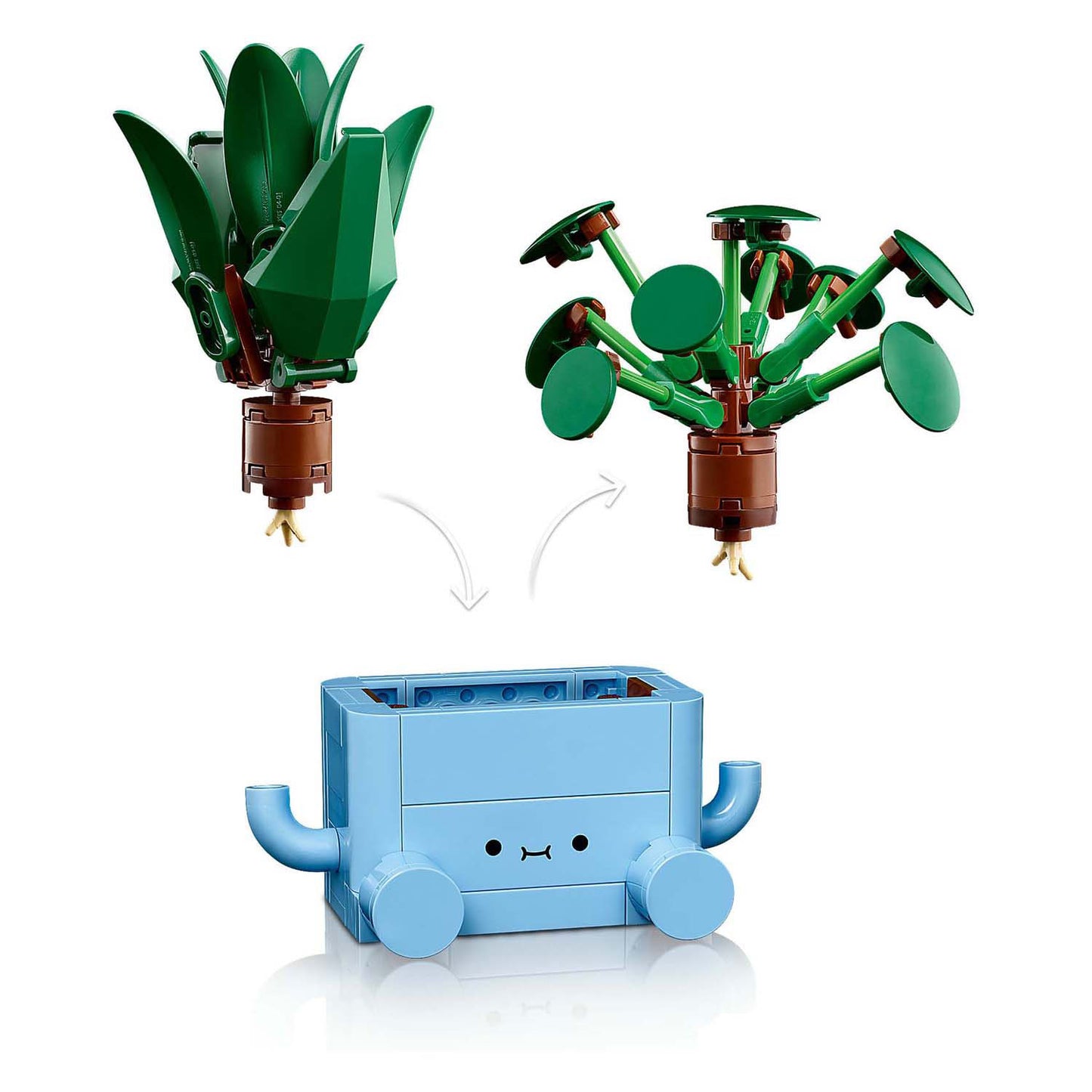 Lego the botanical collection - vrolijke plantjes constructiespeelgoed (10349)