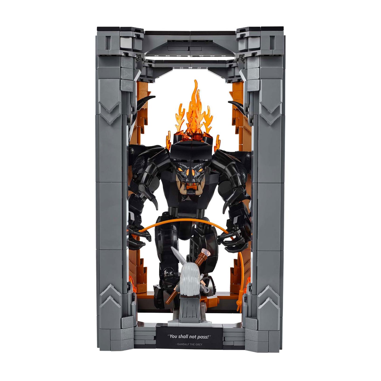 Icone LEGO 10367 Book Stond the Lord of the Rings Balrog