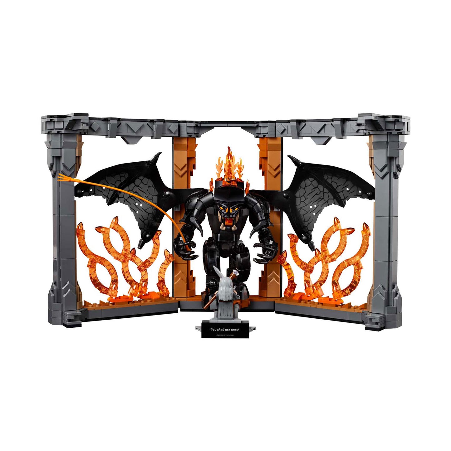 Icone LEGO 10367 Book Stond the Lord of the Rings Balrog