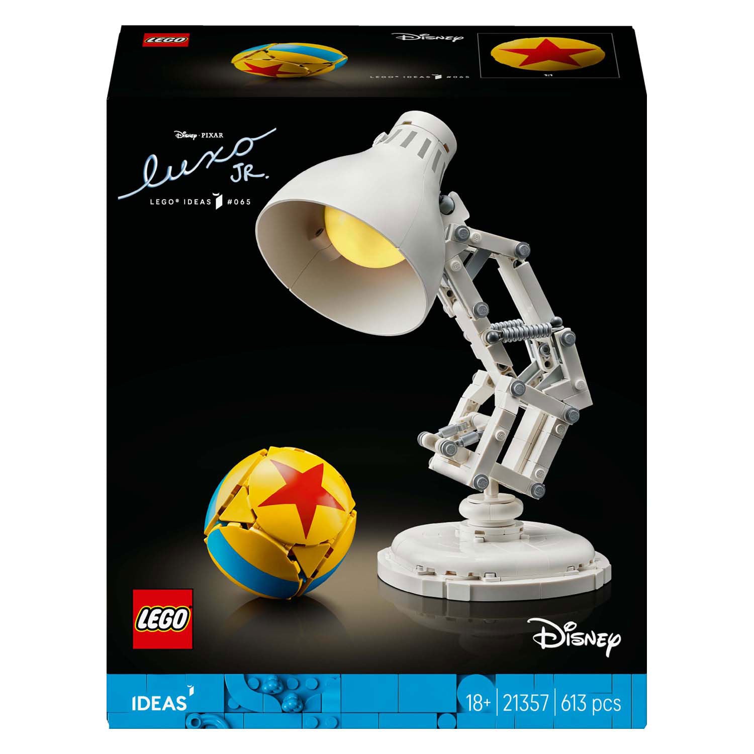 Disney Lego 21357 Idee Pixar Luxo Jr.