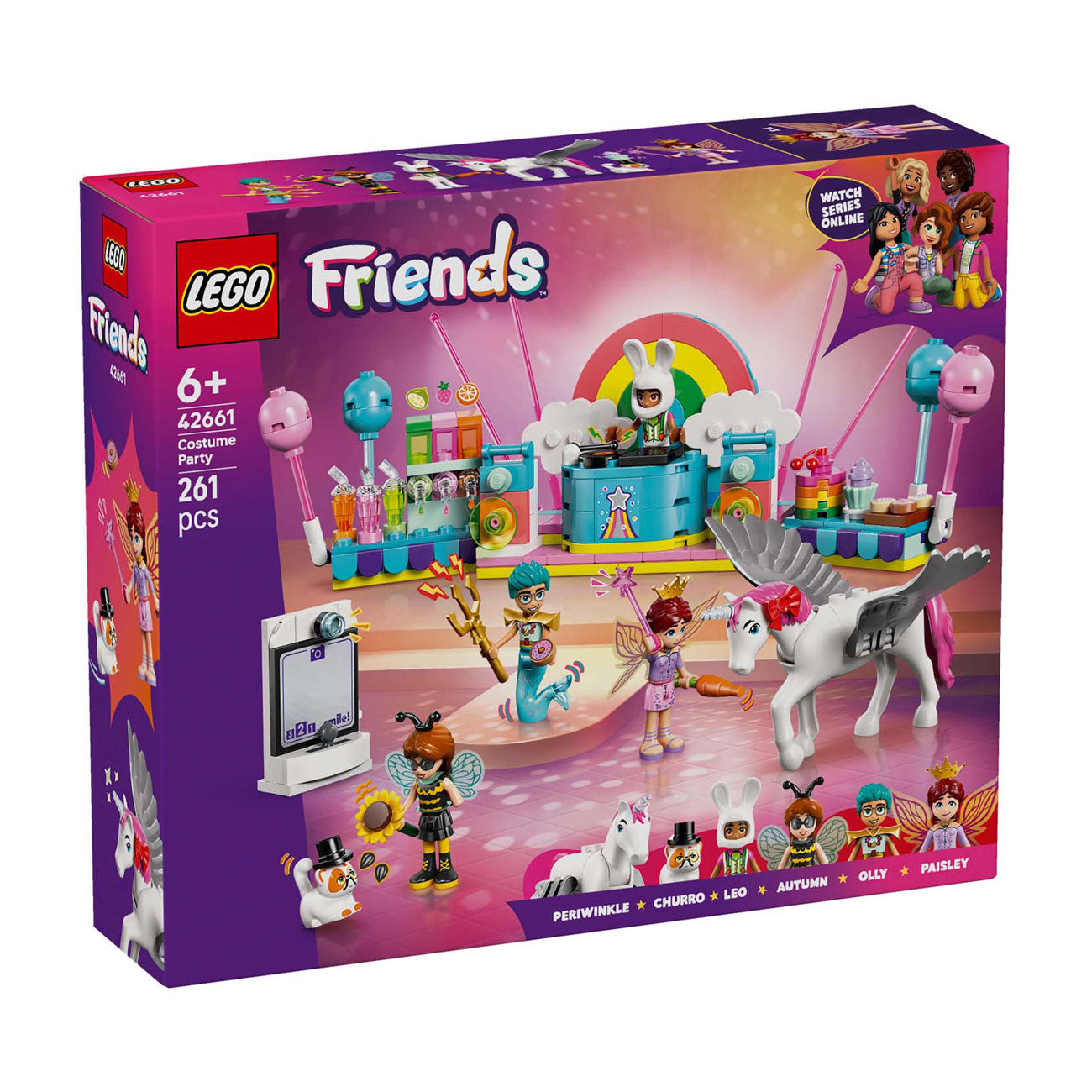 Lego Friends 42661 Vista de fiesta con unicornio y hadas