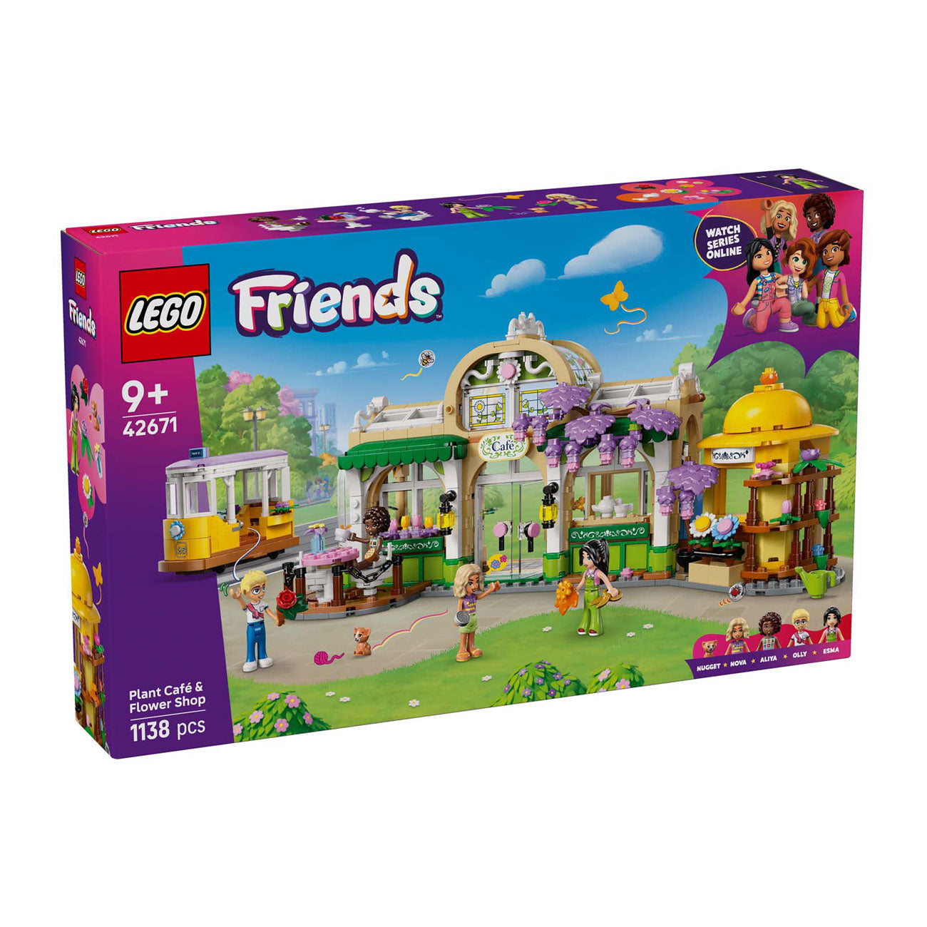 LEGO 42671 Friends Plantcafé e Bloemenwinkel