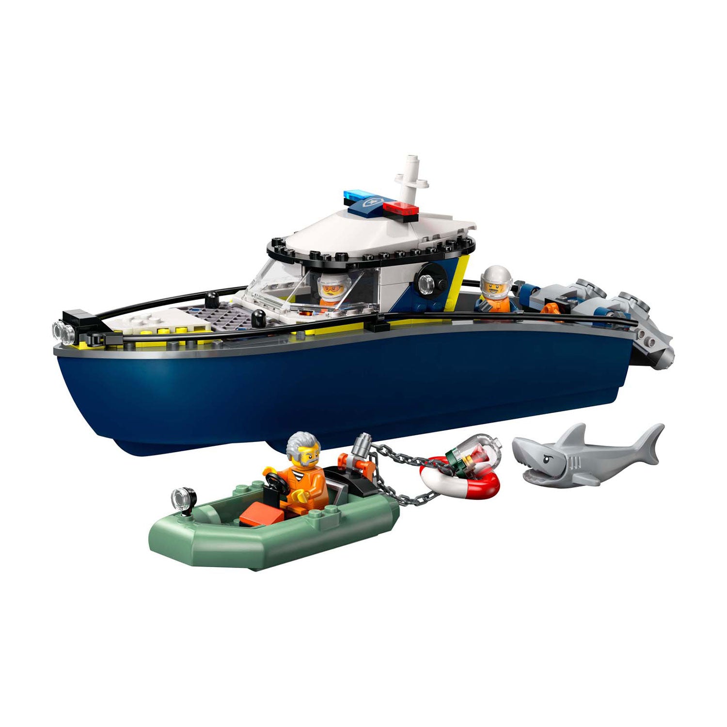 LEGO 60456 Inseguimento della polizia cittadina con la barca della polizia