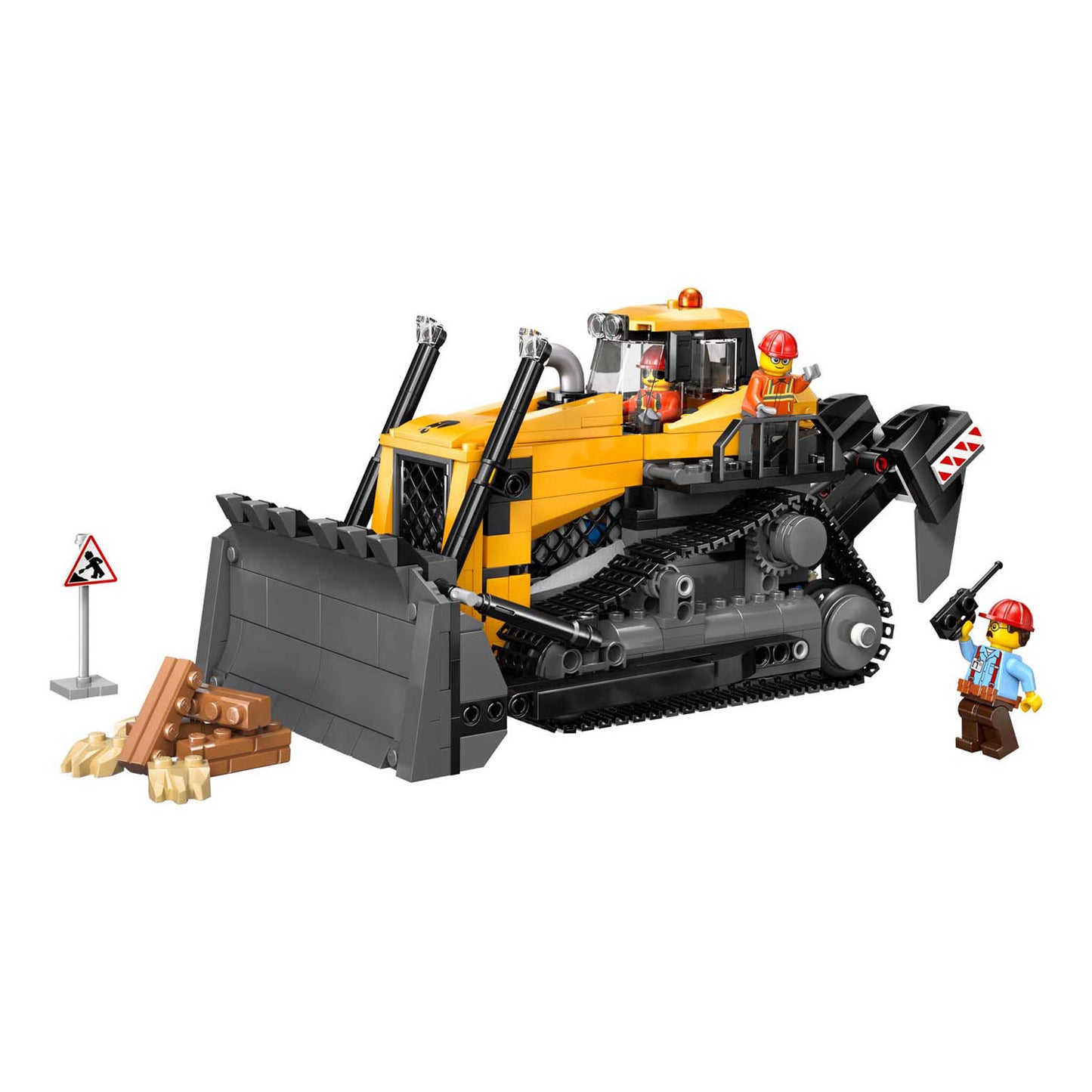 LEGO 60466 City Big Vehicles Yellow Bulldozer