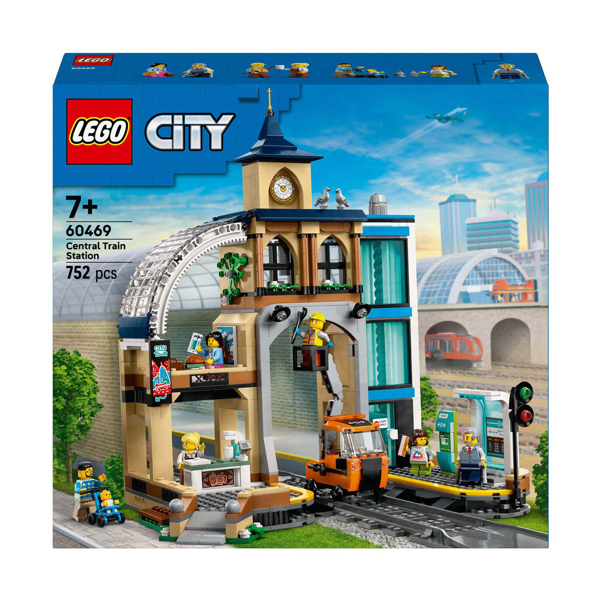 Cozy LEGO 60469 City Trains Central Station