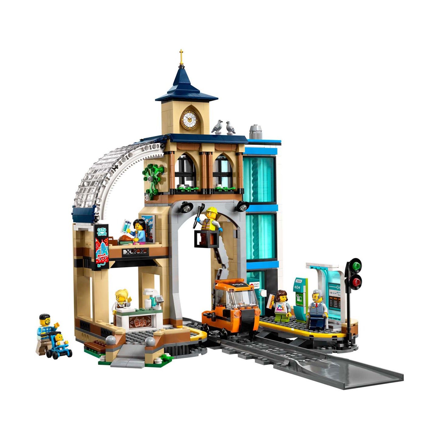 Cozy LEGO 60469 City Trains Central Station